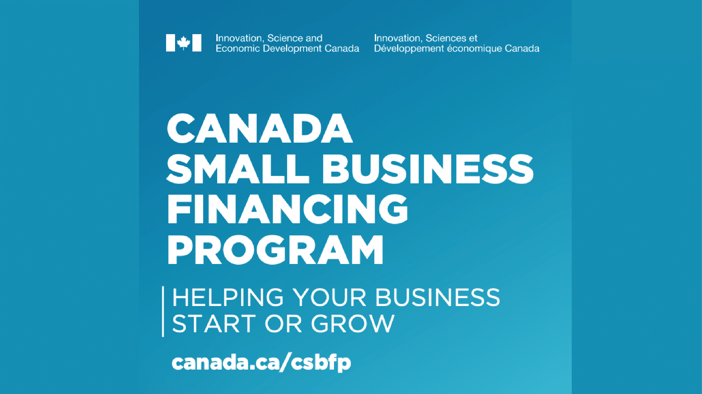 Canada Small Business Financing Program